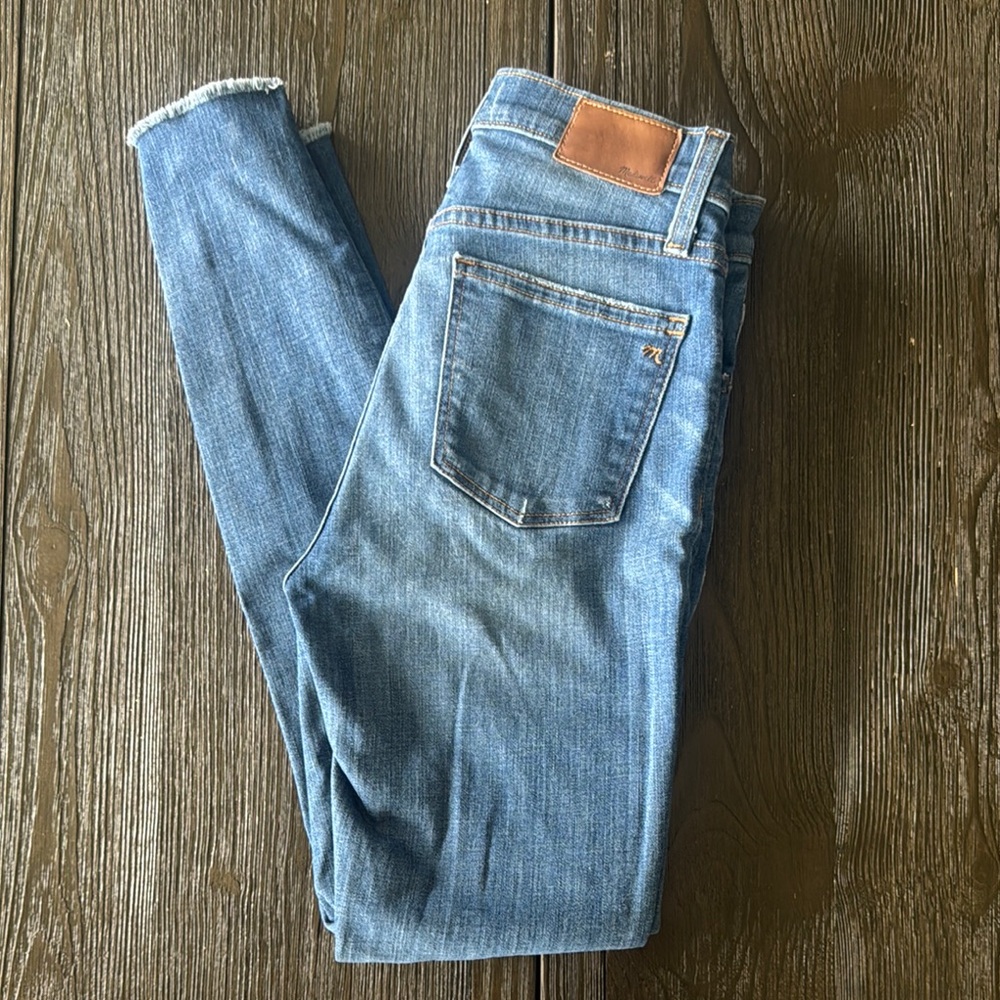 Madewell High rise skinny
